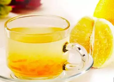 熱柚子茶｜Pomelo tea｜ザボン茶｜포멜로차